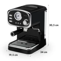 Espressionata Gusto Macchina Per Il Caffè Espresso 19 Espressionata Gusto Macchina Per Il Caffè Espresso -Elettrodomestici Negozio 10033209 yy 0009 logo Klarstein Espressionata Gusto Espressomaschine