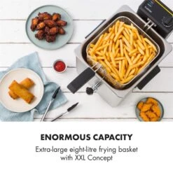 Family Fry Friggitrice 13 Family Fry Friggitrice -Elettrodomestici Negozio 10033342 yy 0003 logo Klarstein Family Fry Fritteuse 3000W silber