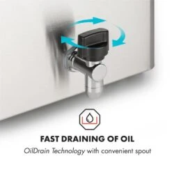 Family Fry Friggitrice 15 Family Fry Friggitrice -Elettrodomestici Negozio 10033342 yy 0005 logo Klarstein Family Fry Fritteuse 3000W silber