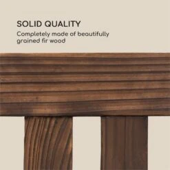 Murnau Panca Da Giardino -Elettrodomestici Negozio 10033354 yy 0004 logo Blumfeldt Murnau Gartenbank Tannenholz braun