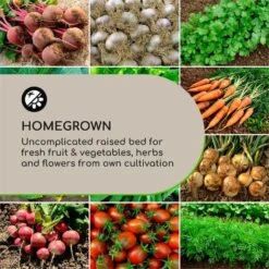 Mammutgrow Aiuola Rialzata -Elettrodomestici Negozio 10033360 yy 0003 logo Blumfeldt Mammutgrow Hochbeet anthrazit