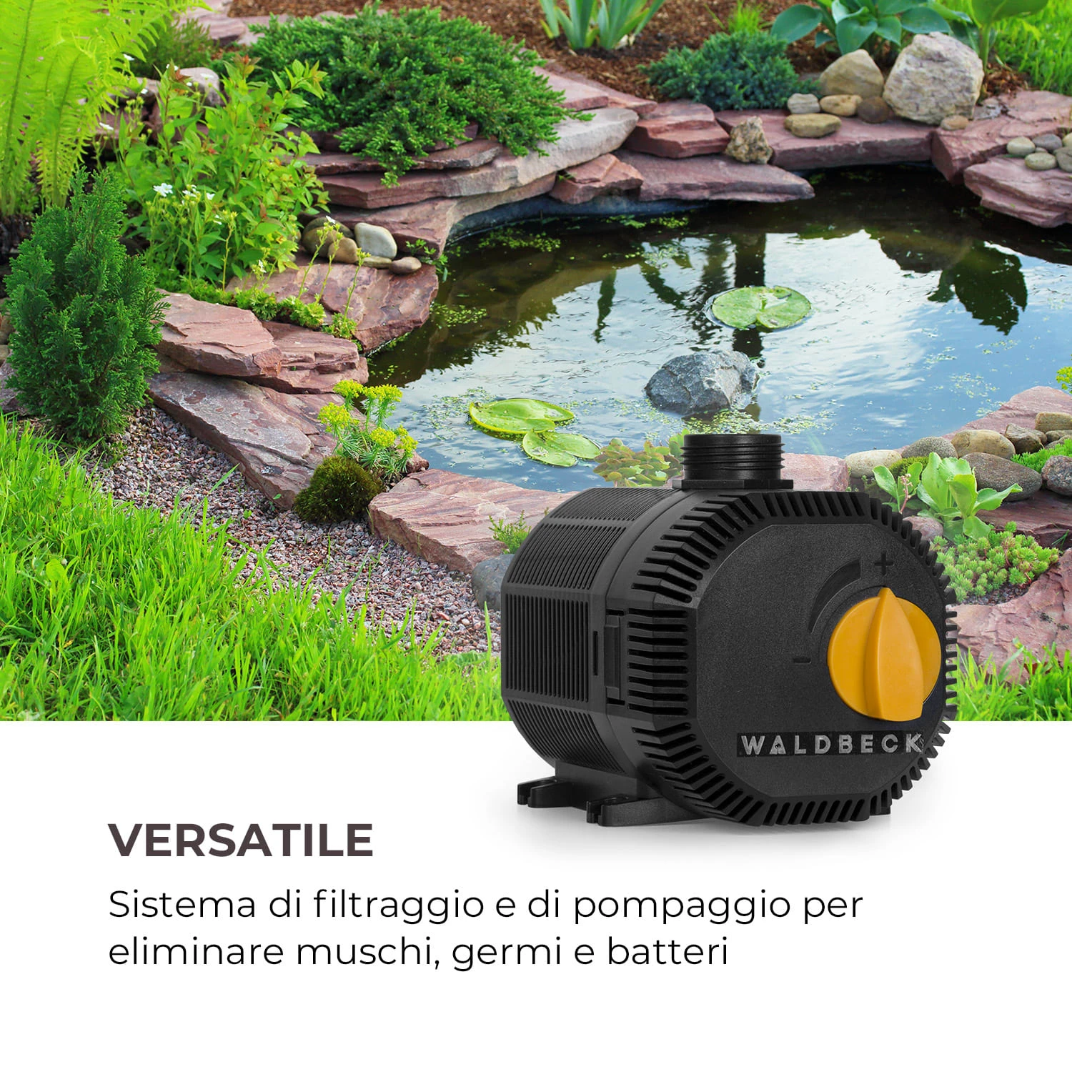AquaklarSet Di Filtraggio Per Laghetti 4 AquaklarSet Di Filtraggio Per Laghetti - immagine 2