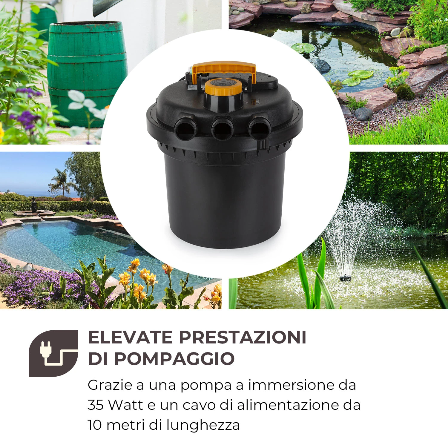 AquaklarSet Di Filtraggio Per Laghetti 6 AquaklarSet Di Filtraggio Per Laghetti - immagine 4
