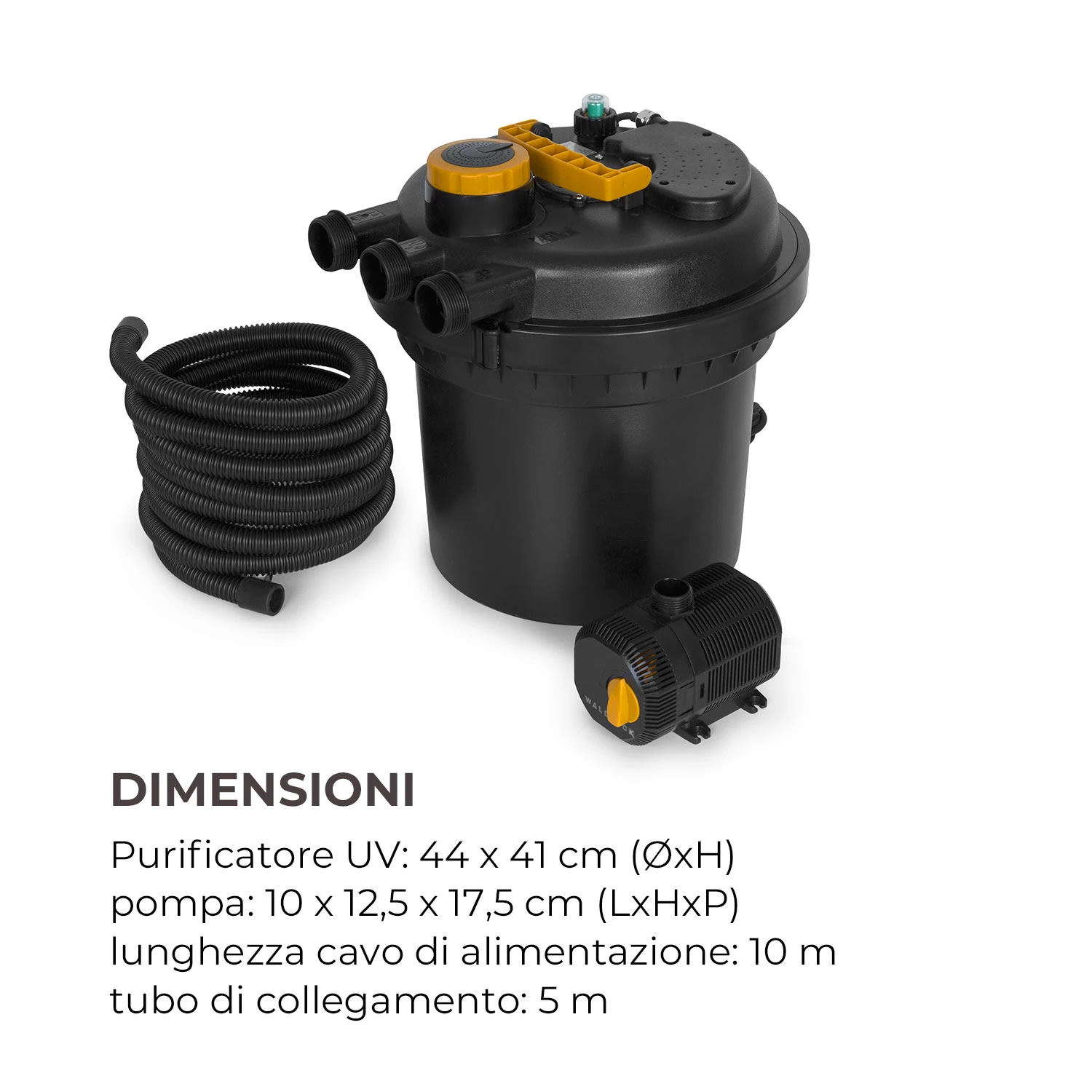 AquaklarSet Di Filtraggio Per Laghetti 9 AquaklarSet Di Filtraggio Per Laghetti - immagine 7