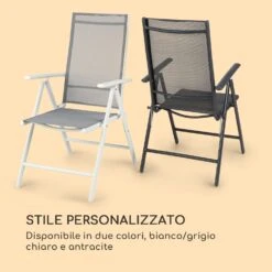 Almeria Set Da 2 Sedie Pieghevoli -Elettrodomestici Negozio 10033401 it 0007 logo