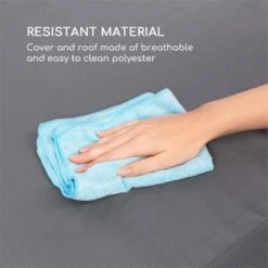 Garden Grove Sdraio A Dondolo Telaio In Acciaio Poliestere Antracite -Elettrodomestici Negozio 10033462 yy 0007 logo Blumfeldt Garden Grove Swingbed anthrazit