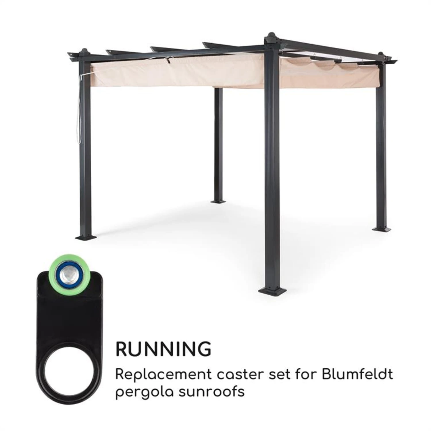 Set Di Rulli Di Scorrimento | Ganci Scorrevoli Di Ricambio 4 Set Di Rulli Di Scorrimento | Ganci Scorrevoli Di Ricambio - immagine 2