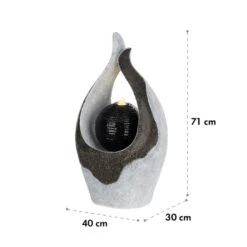 Noblino Fontana Da Giardino In Poliresina -Elettrodomestici Negozio 10033527 yy 0010 logo Blumfeldt Noblino Gartenbrunnen Polyresin