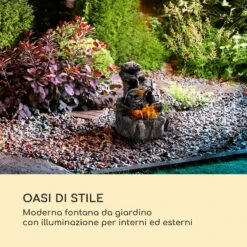 Rocky Waters Fontana Da Giardino Antracite -Elettrodomestici Negozio 10033531 it 0002 logo