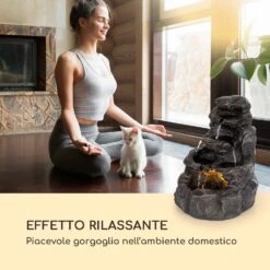 Rocky Waters Fontana Da Giardino Antracite -Elettrodomestici Negozio 10033531 it 0007 logo