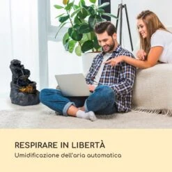 Rocky Waters Fontana Da Giardino Antracite -Elettrodomestici Negozio 10033531 it 0008 logo