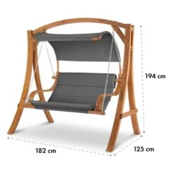 Maui Dondolo Hollywood -Elettrodomestici Negozio 10033573 yy 0009 logo Blumfeldt Maui Hollywoodschaukel Grau