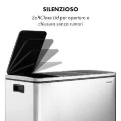 Grandmaster Trash Cestino A Pedale -Elettrodomestici Negozio 10033726 it 0003 logo