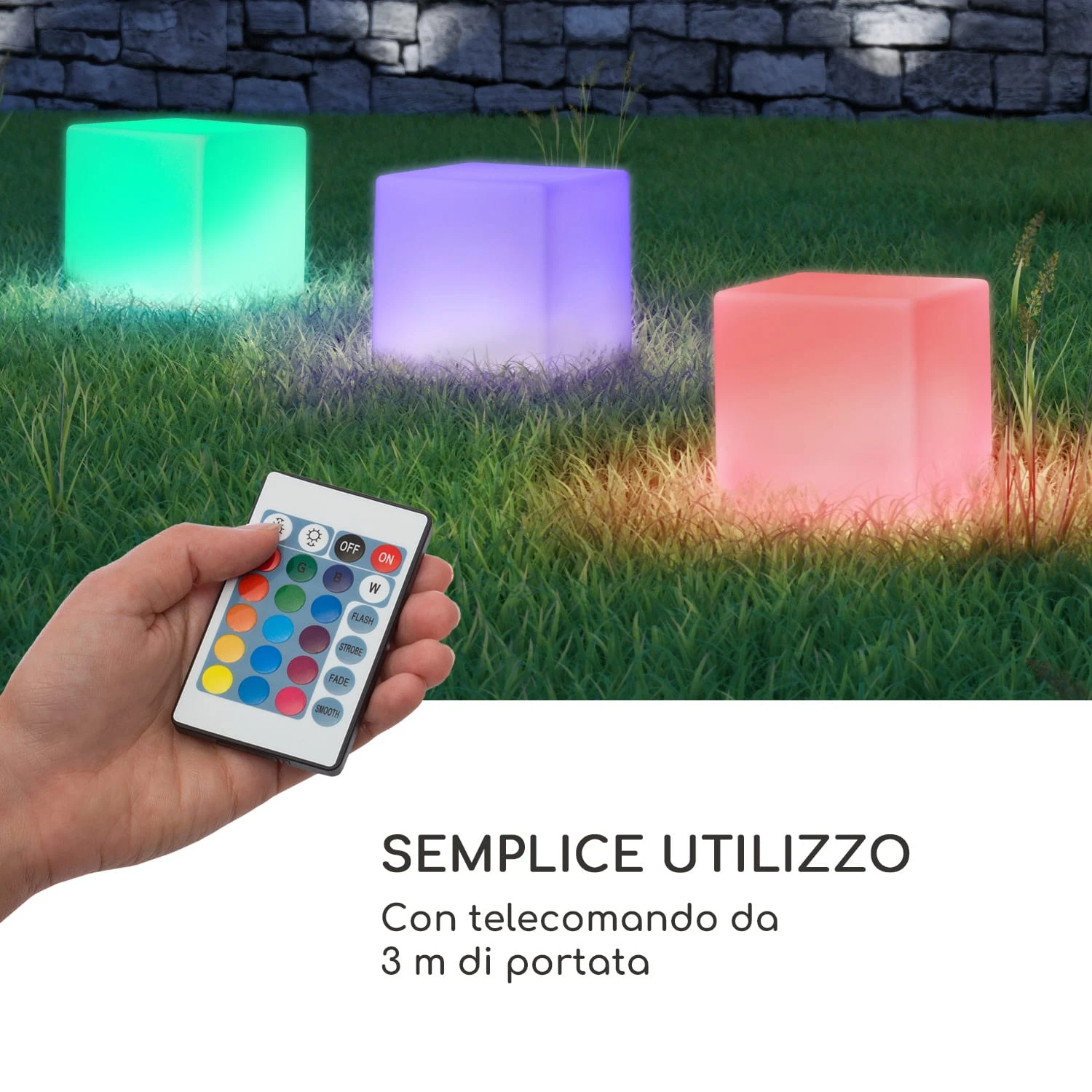 Shinecube XL Cubo Luminoso Bianco 6 Shinecube XL Cubo Luminoso Bianco - immagine 4