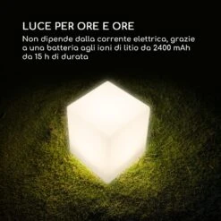 Shinecube XL Cubo Luminoso Bianco 16 Shinecube XL Cubo Luminoso Bianco -Elettrodomestici Negozio 10033732 it 0006 logo