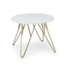 Round Pearl Tavolino Da Salotto -Elettrodomestici Negozio 10034020 yy 0001 titel Besoa Round Pearl Couchtisch Gold Weiss