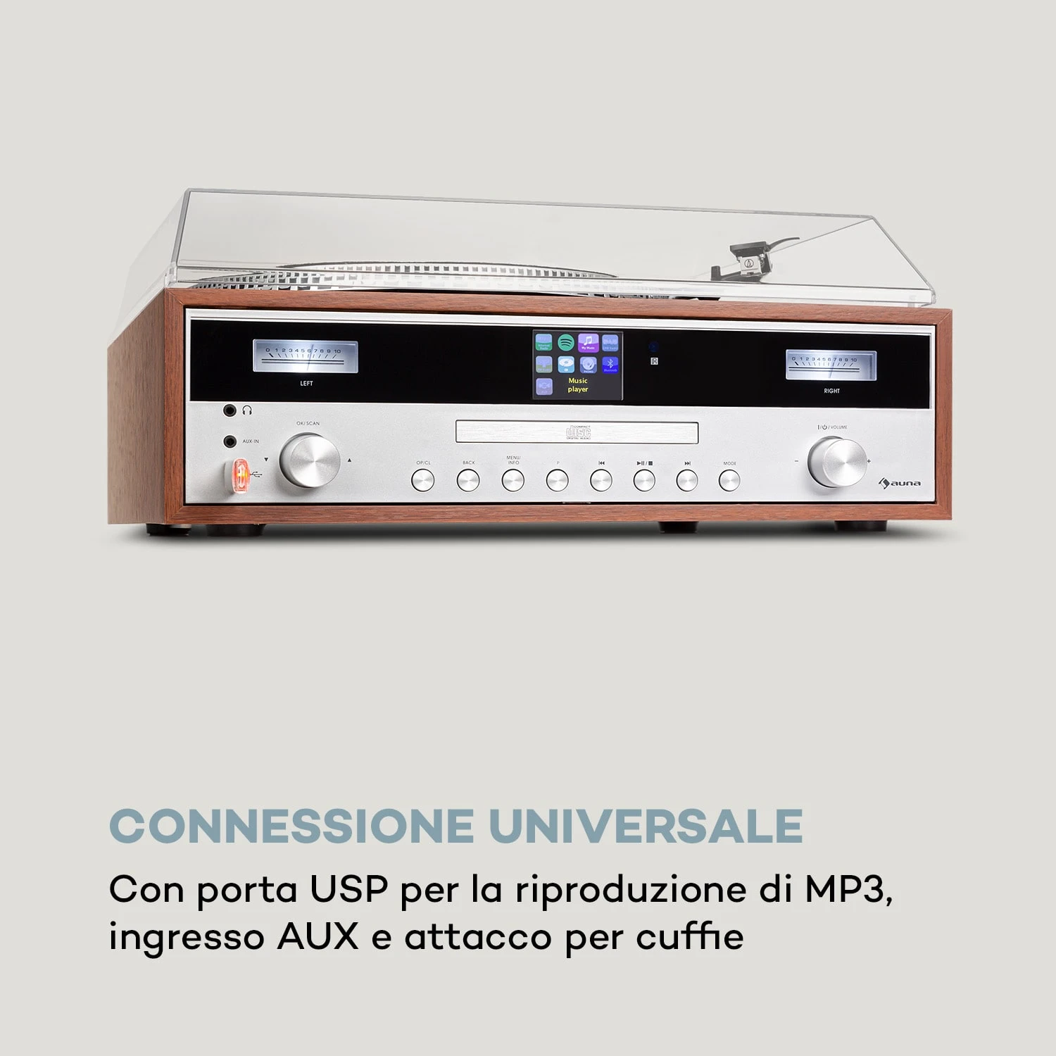 Birmingham Impianto Stereo HiFi Legno 7 Birmingham Impianto Stereo HiFi Legno - immagine 5