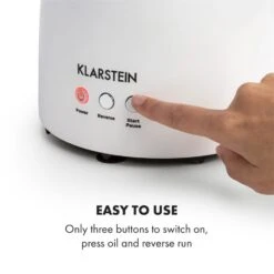 Olivia Pressa Per Olio Pressa A Freddo -Elettrodomestici Negozio 10034093 yy 0005 logo Klarstein Olivia oelpresse weiss