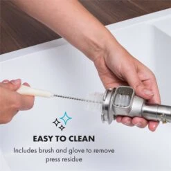 Olivia Pressa Per Olio Pressa A Freddo -Elettrodomestici Negozio 10034093 yy 0008 logo Klarstein Olivia oelpresse weiss