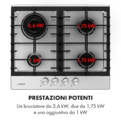 Ignito 4 Zone Piano Cottura A Gas 16 Ignito 4 Zone Piano Cottura A Gas -Elettrodomestici Negozio 10034110 it 0006 logo