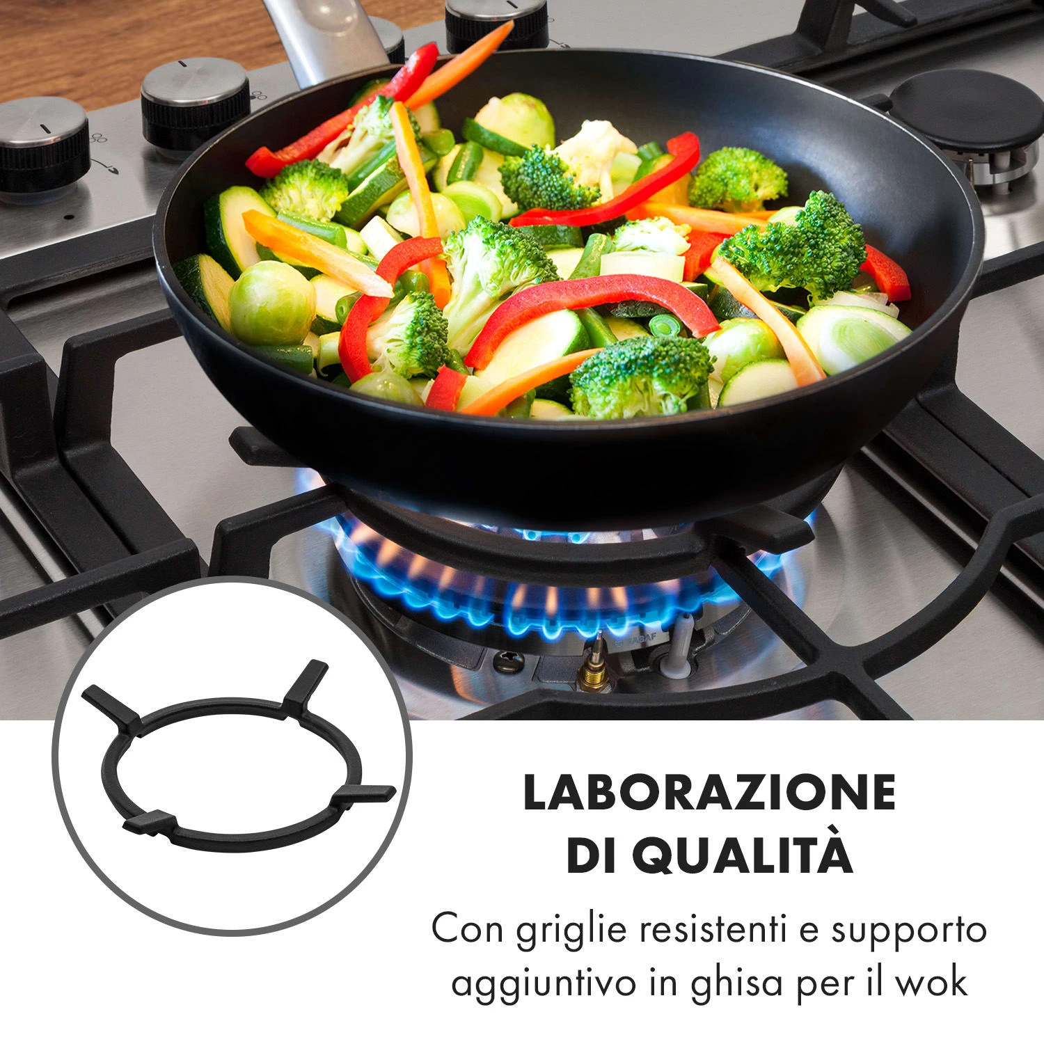 Ignito 5 Zone Piano Cottura A Gas 7 Ignito 5 Zone Piano Cottura A Gas - immagine 5