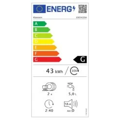 Lavastoviglie Aquatica -Elettrodomestici Negozio 10034126 energy label