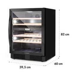 Vinovilla 43 Built-In Duo Onyx Edition Cantinetta-frigo Per Vini 18 Vinovilla 43 Built-In Duo Onyx Edition Cantinetta-frigo Per Vini -Elettrodomestici Negozio 10034155 yy 0009 logo Klarstein Vinovilla Onyx 43 Weinkuehlschrank black reedit