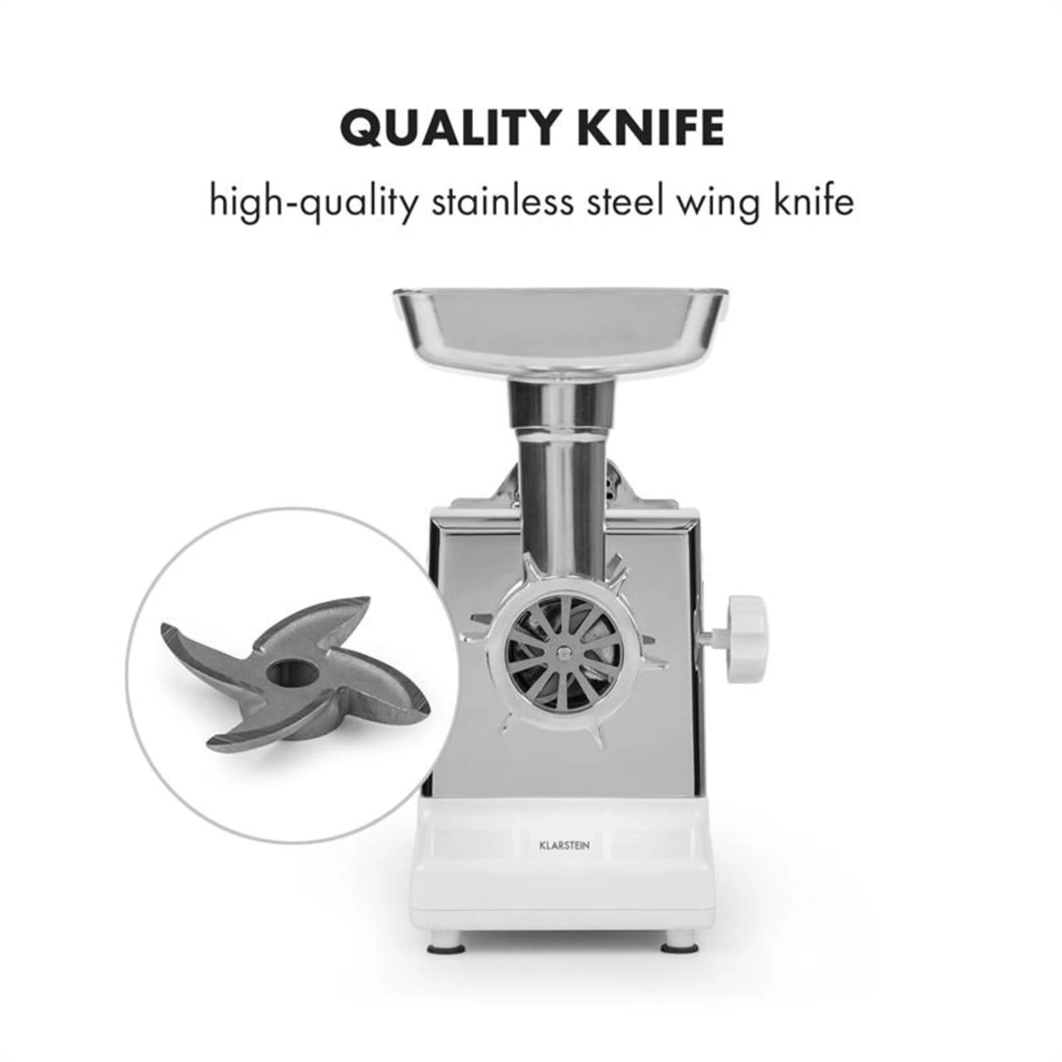 Kraftprotz Tritacarne Elettrico 6 Kraftprotz Tritacarne Elettrico - immagine 4