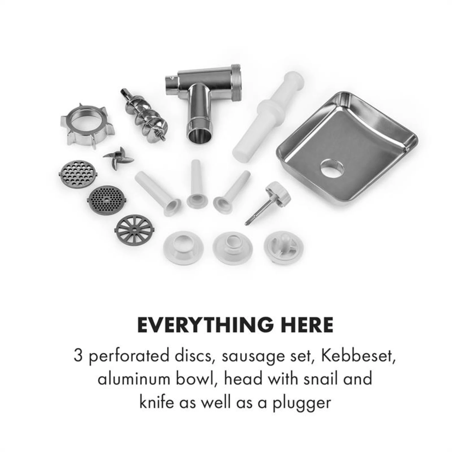 Kraftprotz Tritacarne Elettrico 8 Kraftprotz Tritacarne Elettrico - immagine 6