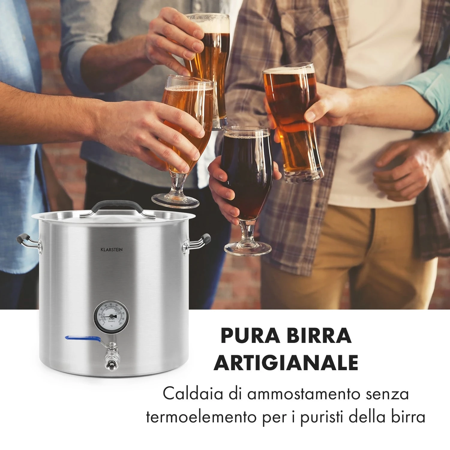 Brauheld Pur 25 Paiolo Di Ammostamento 4 Brauheld Pur 25 Paiolo Di Ammostamento - immagine 2