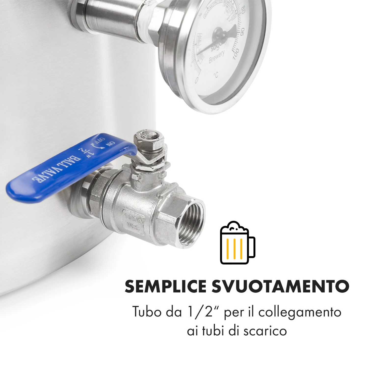 Brauheld Pur 25 Paiolo Di Ammostamento 5 Brauheld Pur 25 Paiolo Di Ammostamento - immagine 3