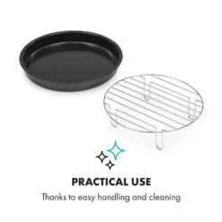 AeroVital Cube Chef Piatto Per Pizza 9 AeroVital Cube Chef Piatto Per Pizza -Elettrodomestici Negozio 10034411 yy 0005 logo Klarstein AeroVital Cube Chef Pizzateller