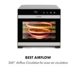 Flavour Dry - Essiccatore -Elettrodomestici Negozio 10034423 yy 0004 logo Klarstein Flavour Dry Doerrautomat schwarz