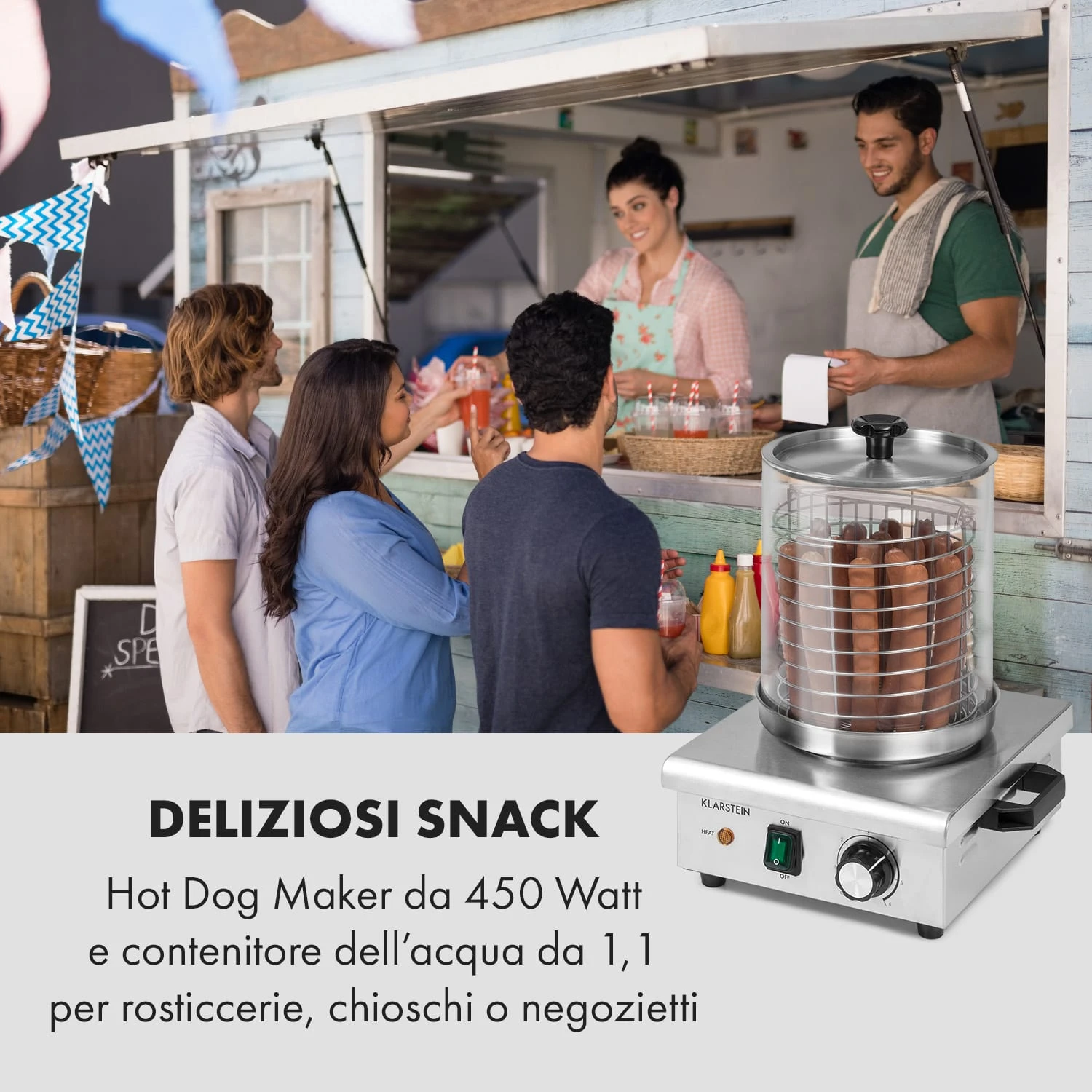 Wurstfabrik 450 Hot Dog Maker 4 Wurstfabrik 450 Hot Dog Maker - immagine 2