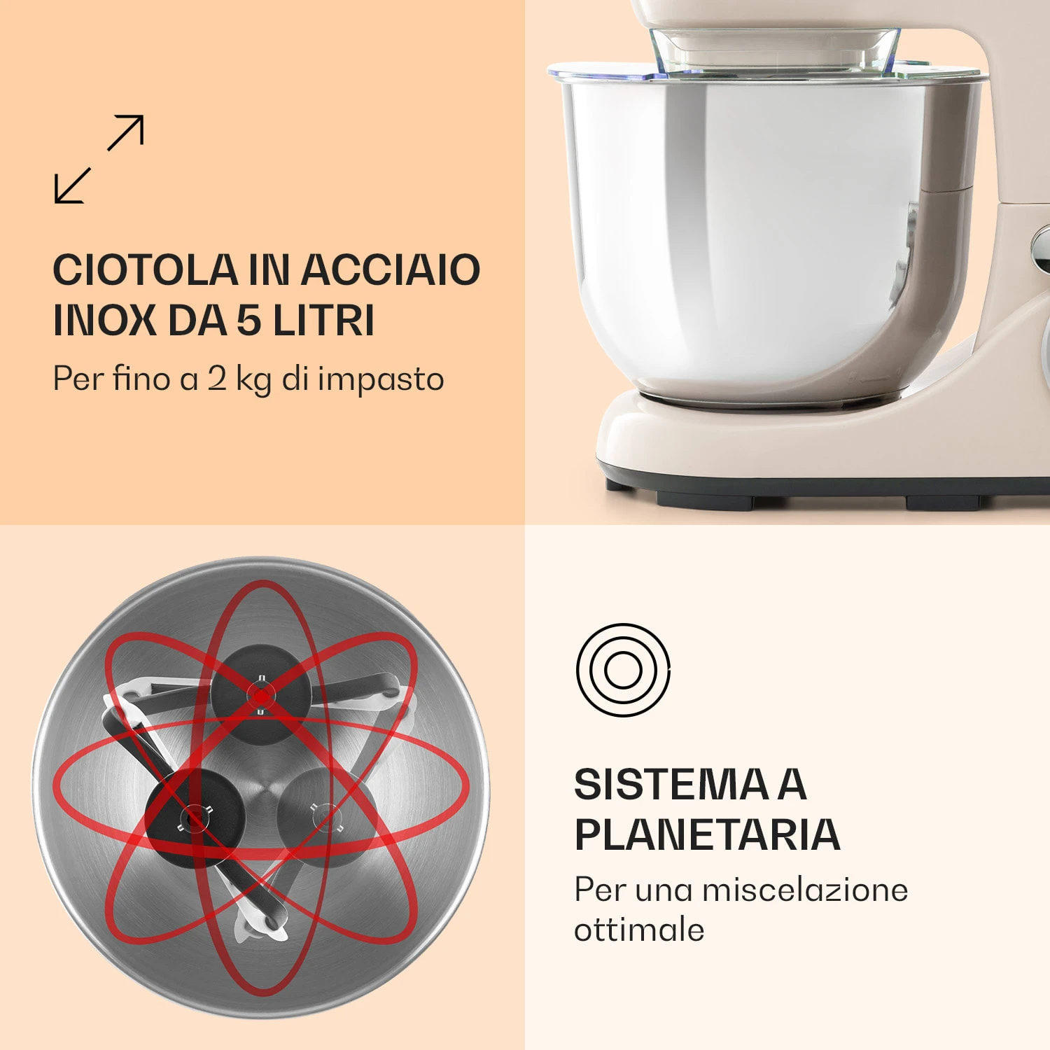 Bella Pico 2G Robot Da Cucina 6 Bella Pico 2G Robot Da Cucina - immagine 4