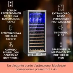 Vinovilla Grande 127 Built-in Uno Frigorifero Per Vini Ampio -Elettrodomestici Negozio 10034524 IT 0002 usp