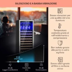 Vinovilla Grande 127 Built-in Uno Frigorifero Per Vini Ampio -Elettrodomestici Negozio 10034524 IT 0004 usp