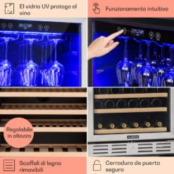 Vinovilla Grande 127 Built-in Uno Frigorifero Per Vini Ampio -Elettrodomestici Negozio 10034524 IT 0005 usp