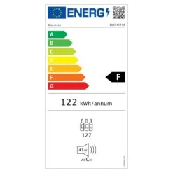 Vinovilla Grande 127 Built-in Uno Frigorifero Per Vini Ampio -Elettrodomestici Negozio 10034524 energy label
