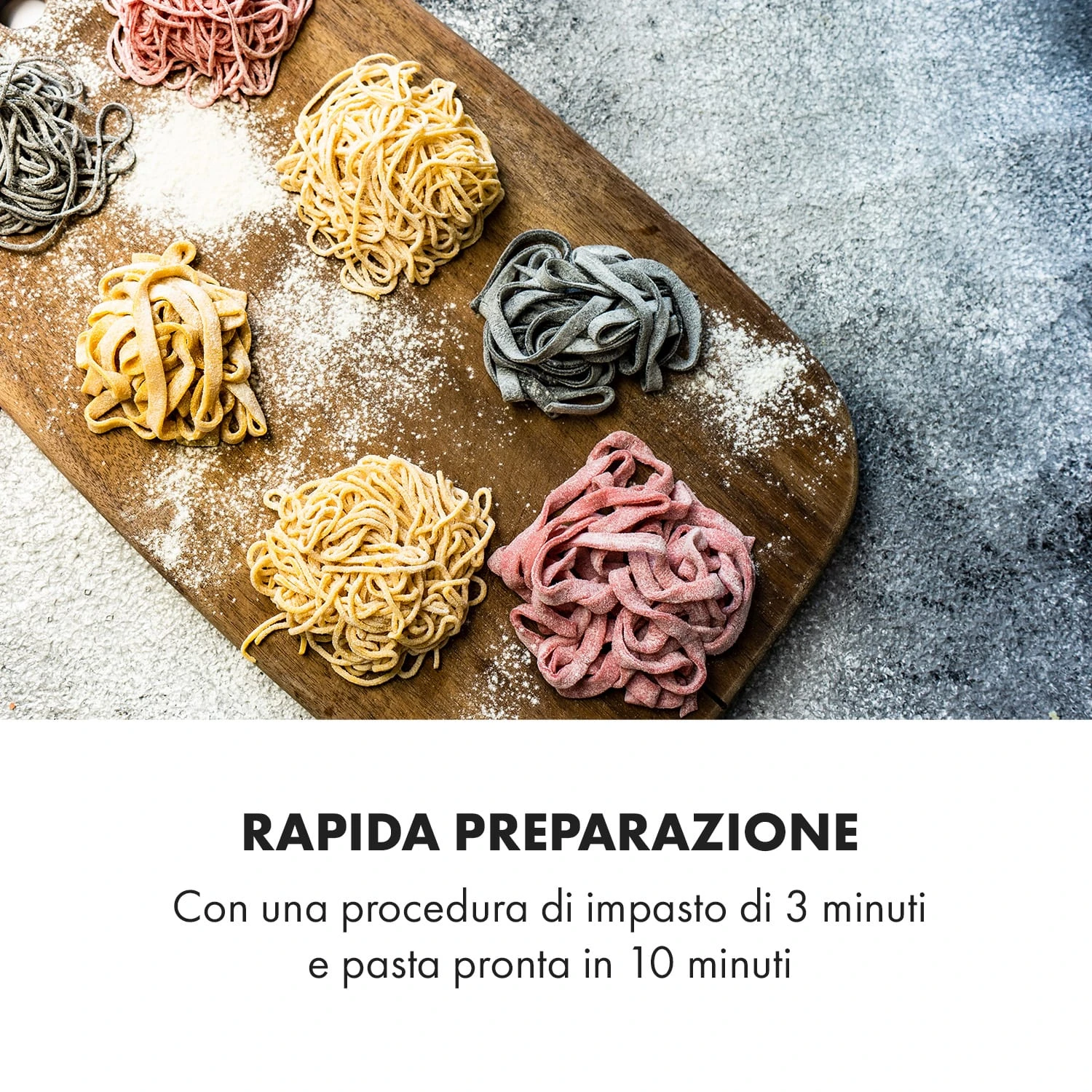 Pastamania Macchina Per La Pasta Lilla 7 Pastamania Macchina Per La Pasta Lilla - immagine 5