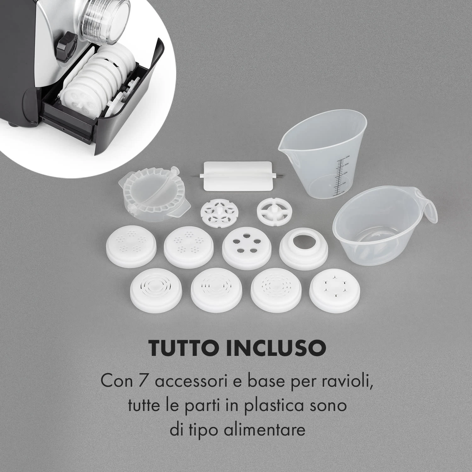 Pastamania Macchina Per La Pasta Lilla 8 Pastamania Macchina Per La Pasta Lilla - immagine 6