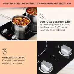 EasyCook Domino Piano Cottura In Vetroceramica -Elettrodomestici Negozio 10034603 it 0004 usp
