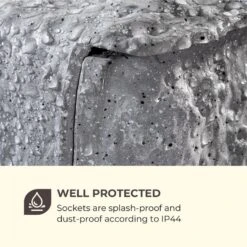 Power Rock Twilight 5 -Elettrodomestici Negozio 10034693 yy 0006 logo Waldbeck Power Rock Twilight Gartensteckdose