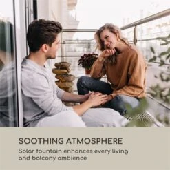 Savona Fontana Solare -Elettrodomestici Negozio 10034720 yy 0006 logo Blumfeldt Savona Solarbrunnen Steinoptik