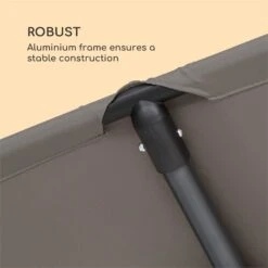 Flex-Shade L Ombrellone -Elettrodomestici Negozio 10034726 yy 0005 logo Blumfeldt Flex Shade L Sonnenschirm 130x180 grau