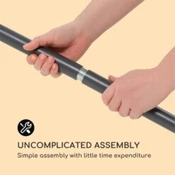 Flex-Shade L Ombrellone -Elettrodomestici Negozio 10034726 yy 0008 logo Blumfeldt Flex Shade L Sonnenschirm 130x180 grau