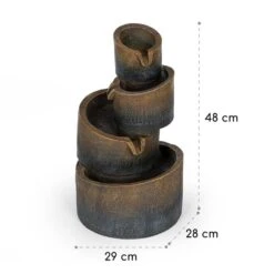 Mantua Fontana Con Cascate 15 Mantua Fontana Con Cascate -Elettrodomestici Negozio 10034730 yy 0008 logo Blumfeldt Mantua Kaskadenbrunnen