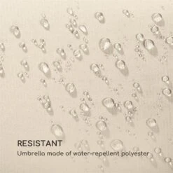 Twin Peaks Ombrellone 14 Twin Peaks Ombrellone -Elettrodomestici Negozio 10034740 yy 0006 logo Blumfeldt Twin Peaks Sonnenschirm creme