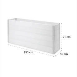 Nova Grow Aiuola Da Giardino -Elettrodomestici Negozio 10034748 yy 0009 logo Blumfeldt Nova Grow Gartenbeet 195x91x50cm reedit