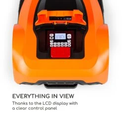 Garden Hero Robot Tagliaerba Arancione -Elettrodomestici Negozio 10034749 uk 0003 logo Blumfeldt Garden Hero Rasenmaehroboter orange